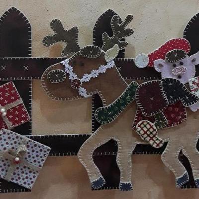 Renne et lutin
