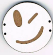 BD202 - Grand bouton smiley n°3