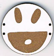 BD204 - Grand bouton smiley n°5