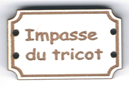 BD702 - Bouton Impasse du tricot