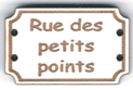 BD707 - Bouton Rue des petits points