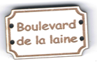 BD710 - Bouton Boulevard de la laine