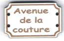 BD714 - Bouton Avenue de la couture