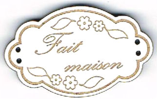 BE121B - Bouton Fait maison