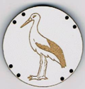 BG034 - Bouton cigogne n°5