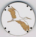 BG035 - Bouton cigogne n°6