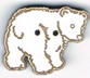 BG053 - Bouton ours polaire