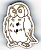 BG061 - Bouton hibou