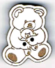 BG065 - Bouton nounours