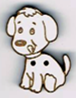 BG081 - Bouton chien