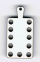 BL015 - Bouton mini tri-fils palette