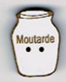 BL122 - Bouton pot de moutarde