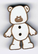 BR305 - Bouton nounours