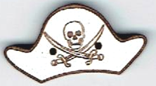 BR604 - Tricorne de pirate