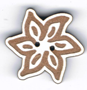 BS204 - Bouton fleur edelweiss