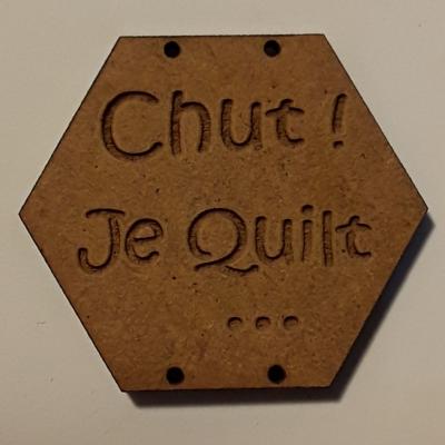 BX102- Chut ! Je Quilt