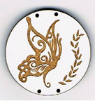 CG004 - Bouton papillon rond