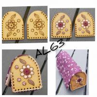 Lunette 2 modele mauve